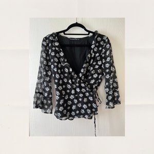 Abercrombie and Fitch Floral Blouse